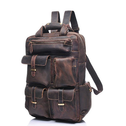 Image of The Shelby Backpack Handmade Genuine Leather Backpack 1041476610 from Edmene LLC