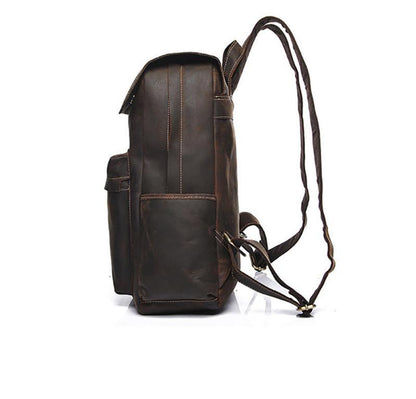 Image of The Helka Backpack Genuine Vintage Leather Backpack 188813520 from Edmene LLC