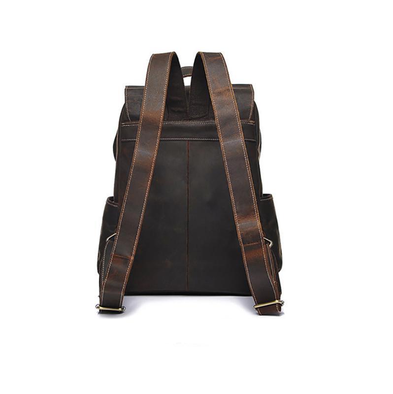 Image of The Helka Backpack Genuine Vintage Leather Backpack 188813520 from Edmene LLC
