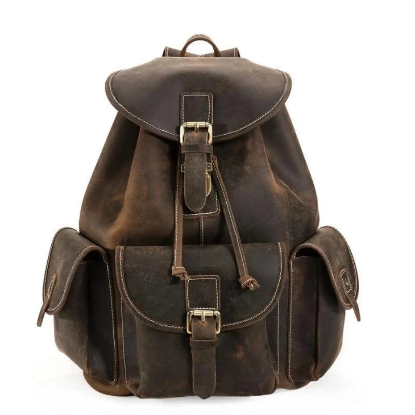 Image of The Thorsen Backpack | Small Handmade Genuine Leather Bac... from Edmene LLC