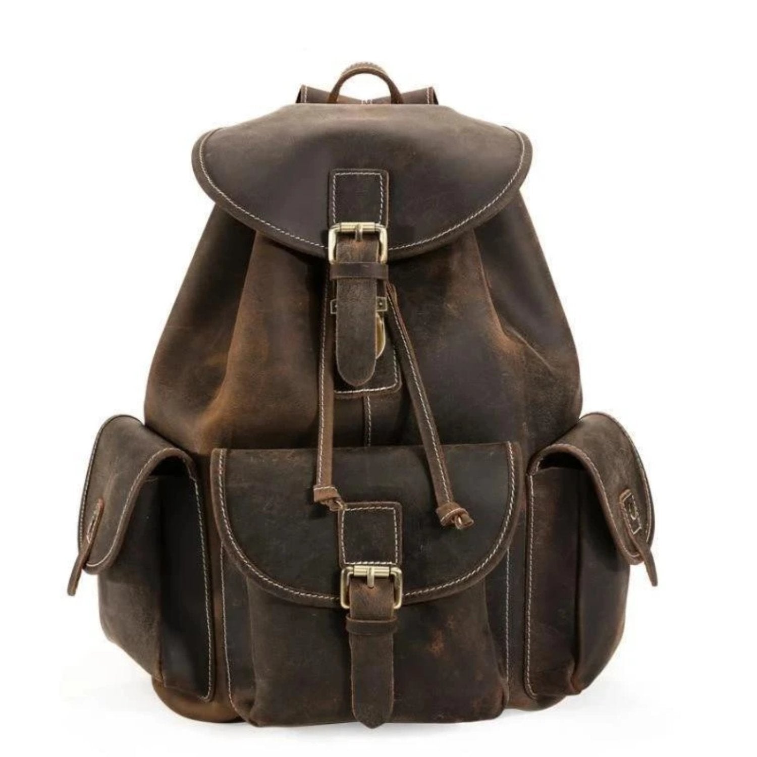 Image of The Thorsen Backpack | Small Handmade Genuine Leather Bac... from Edmene LLC