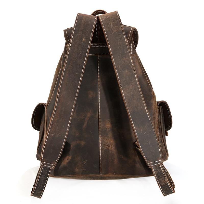 Image of The Thorsen Backpack Small Handmade Genuine Leather Backpack 1743285758 from Edmene LLC