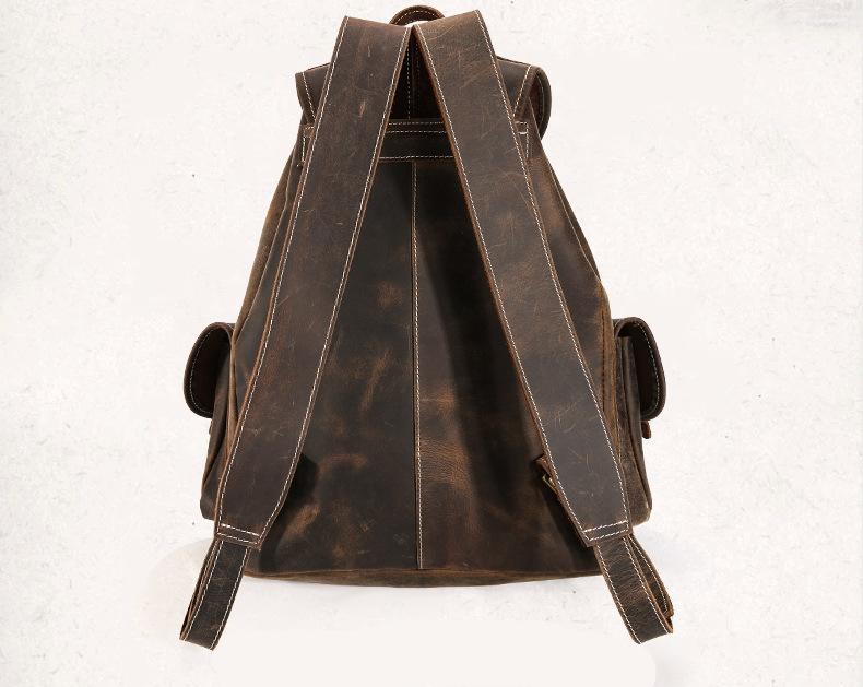 Image of The Thorsen Backpack Small Handmade Genuine Leather Backpack 1743285758 from Edmene LLC