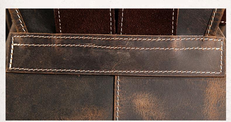 Image of The Thorsen Backpack Small Handmade Genuine Leather Backpack 1743285758 from Edmene LLC