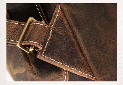 Image of The Thorsen Backpack Small Handmade Genuine Leather Backpack 1743285758 from Edmene LLC