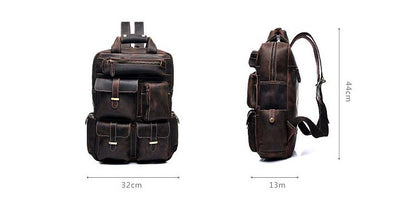 Image of The Shelby Backpack Handmade Genuine Leather Backpack 1041476610 from Edmene LLC