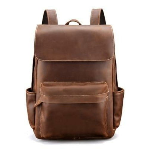 Image of The Helka Backpack Genuine Vintage Leather Backpack 188813520 from Edmene LLC