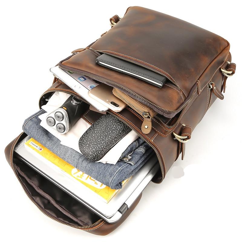 Image of The Raoul Backpack Handmade Vintage Leather Backpack 107331993 from Edmene LLC