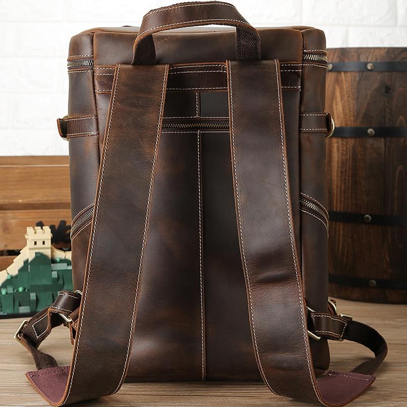 Image of The Raoul Backpack Handmade Vintage Leather Backpack 107331993 from Edmene LLC