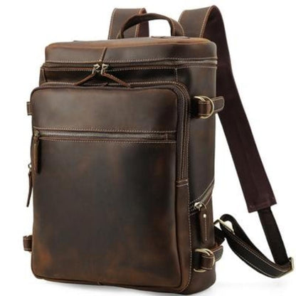 Image of The Raoul Backpack Handmade Vintage Leather Backpack 107331993 from Edmene LLC