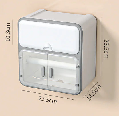 Luxury Wall-Mounted Paper Towel Holder for Bathroom