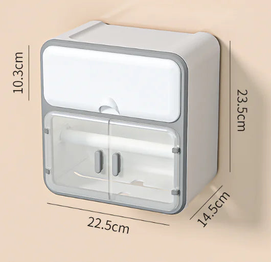 Luxury Wall-Mounted Paper Towel Holder for Bathroom