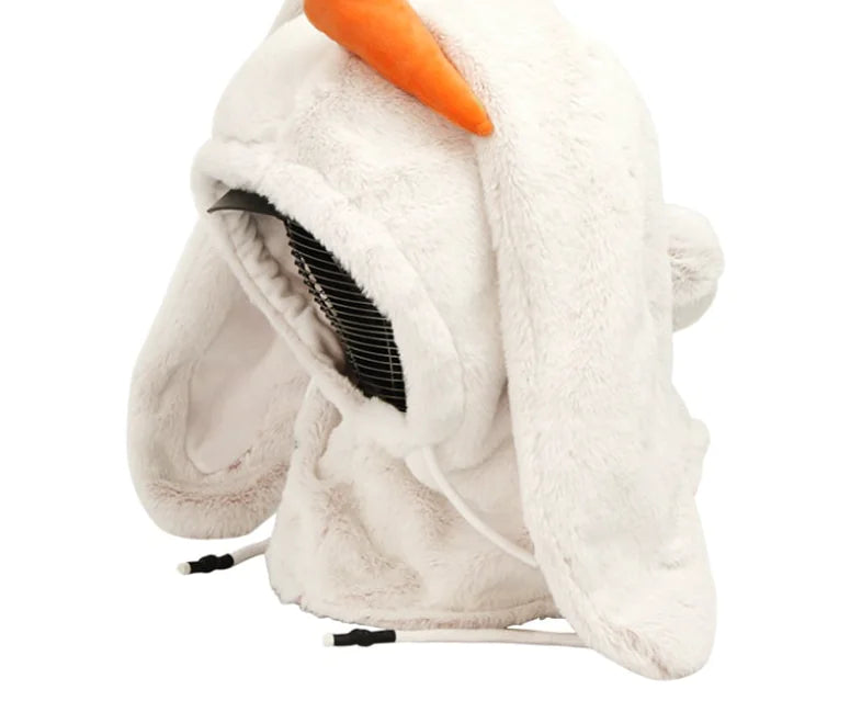 Cute Rabbit Ski Face Helmet Cap