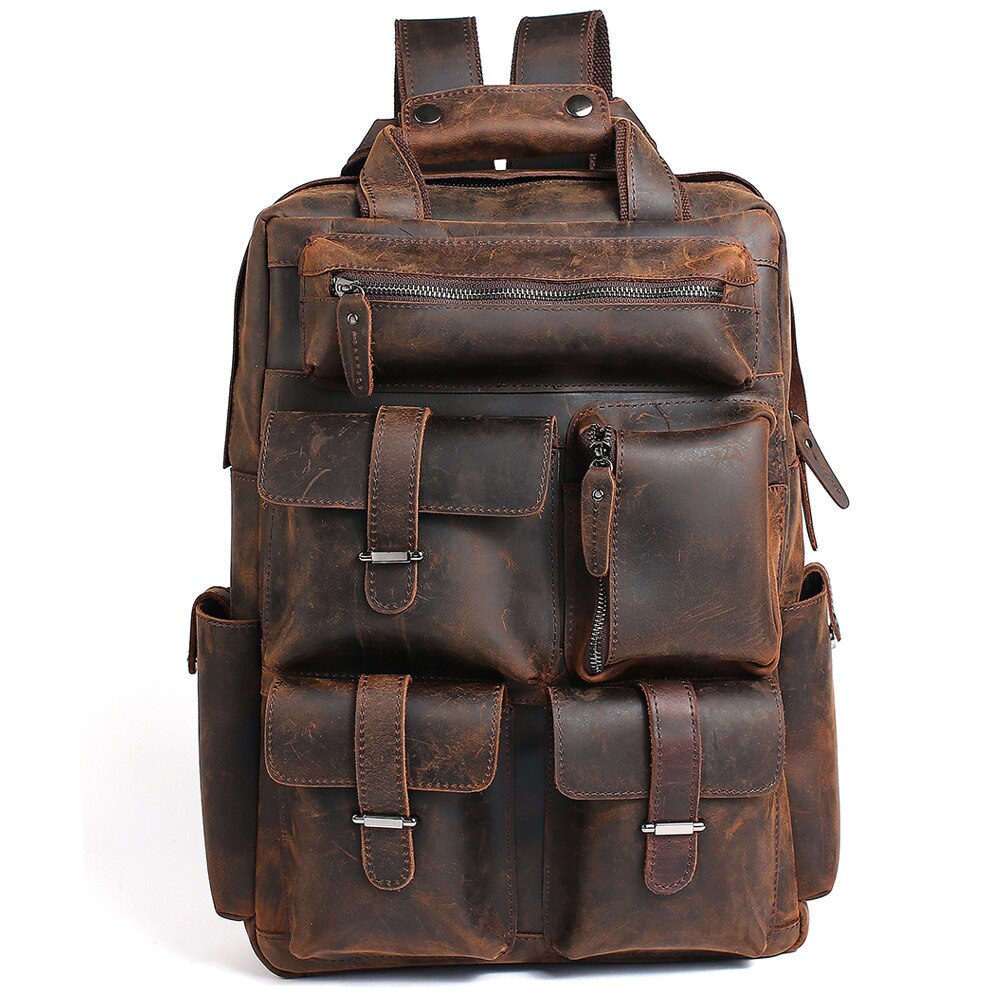 Image of The Shelby Backpack | Handmade Genuine Leather Backpack from Edmene LLC