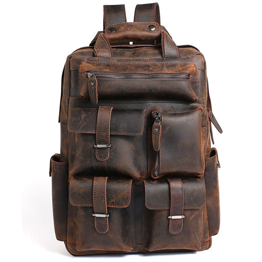 Image of The Shelby Backpack | Handmade Genuine Leather Backpack from Edmene LLC