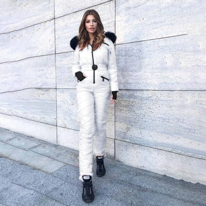 Fashion Women's Ski Suit - Winter Outdoor Jumpsuit