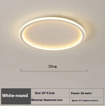 Minimalist Bedroom Ceiling Light