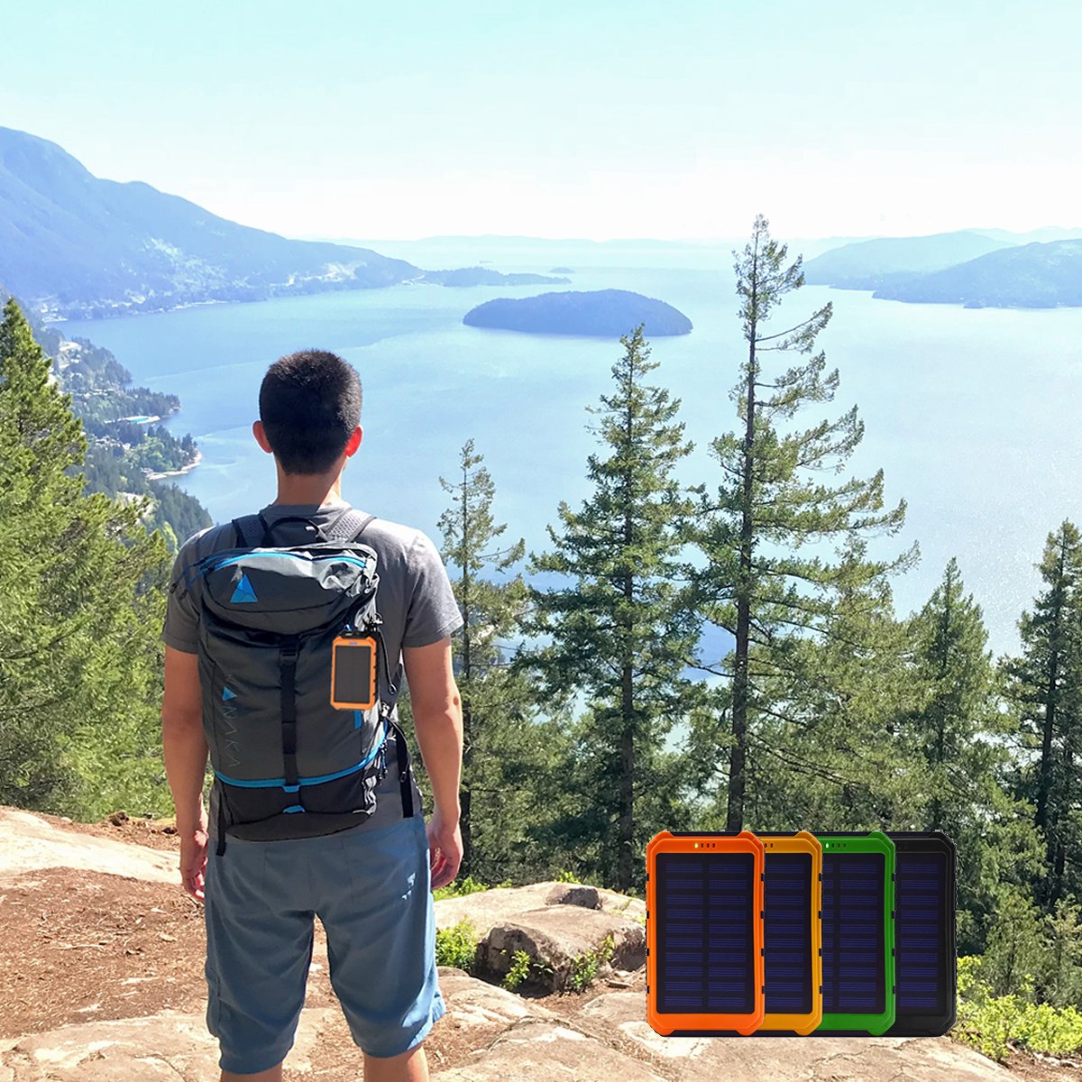 Image of Roaming Solar Power Bank Phone Or Tablet Charger 168196983 from Edmene LLC