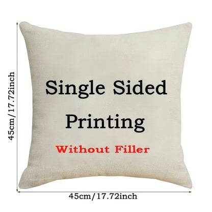 Thanksgiving Pumpkin Wreath & Sunflower Pillow Covers (2pcs)