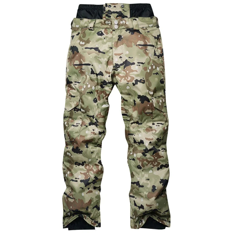 Warm Thickened Loose Version Ski Pants