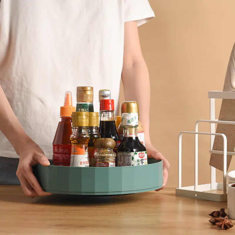 Multifunctional Kitchen Rotating Rack Storage Box