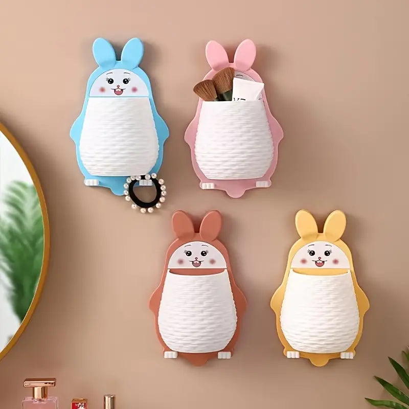 Punch-Free Wall Hanging Shelf for Kitchen & Bathroom