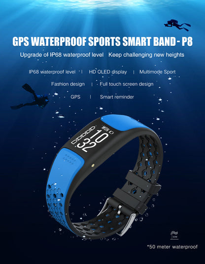 Image of Smart Fit Sporty Fitness Tracker And Waterproof Swimmers Watch 1354128023 from Edmene LLC