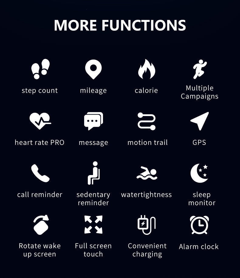 Image of Smart Fit Sporty Fitness Tracker And Waterproof Swimmers Watch 1354128023 from Edmene LLC