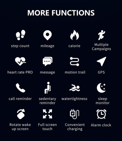 Image of Smart Fit Sporty Fitness Tracker And Waterproof Swimmers Watch 1354128023 from Edmene LLC