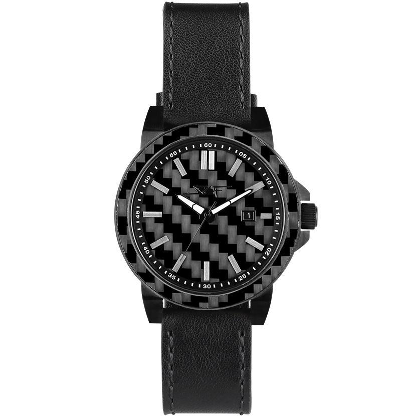 Image of ●STEALTH● APOLLO Series Carbon Fiber Watch from Edmene LLC
