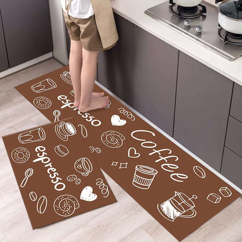 Modern Simple Kitchen Floor Mats