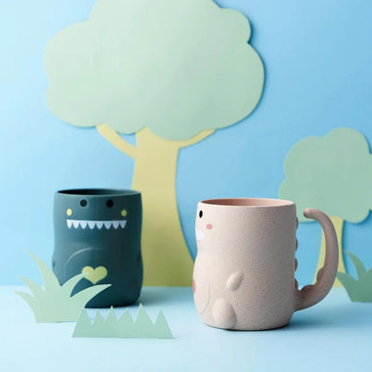 Cute Bathroom Tumbler and Toothbrush Cup