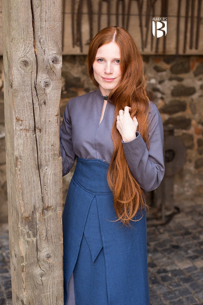 Image of Skirt Tharya Blue 724423536 from Edmene LLC