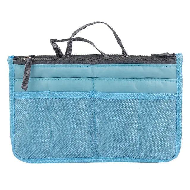 Double Zipper Makeup and Toiletry Storage Bag