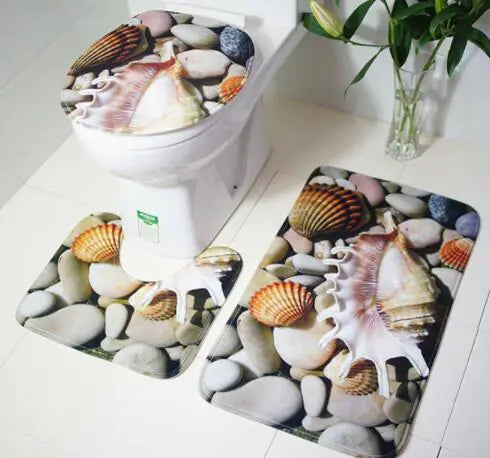 European Style Bathroom Mat for Restroom Decor