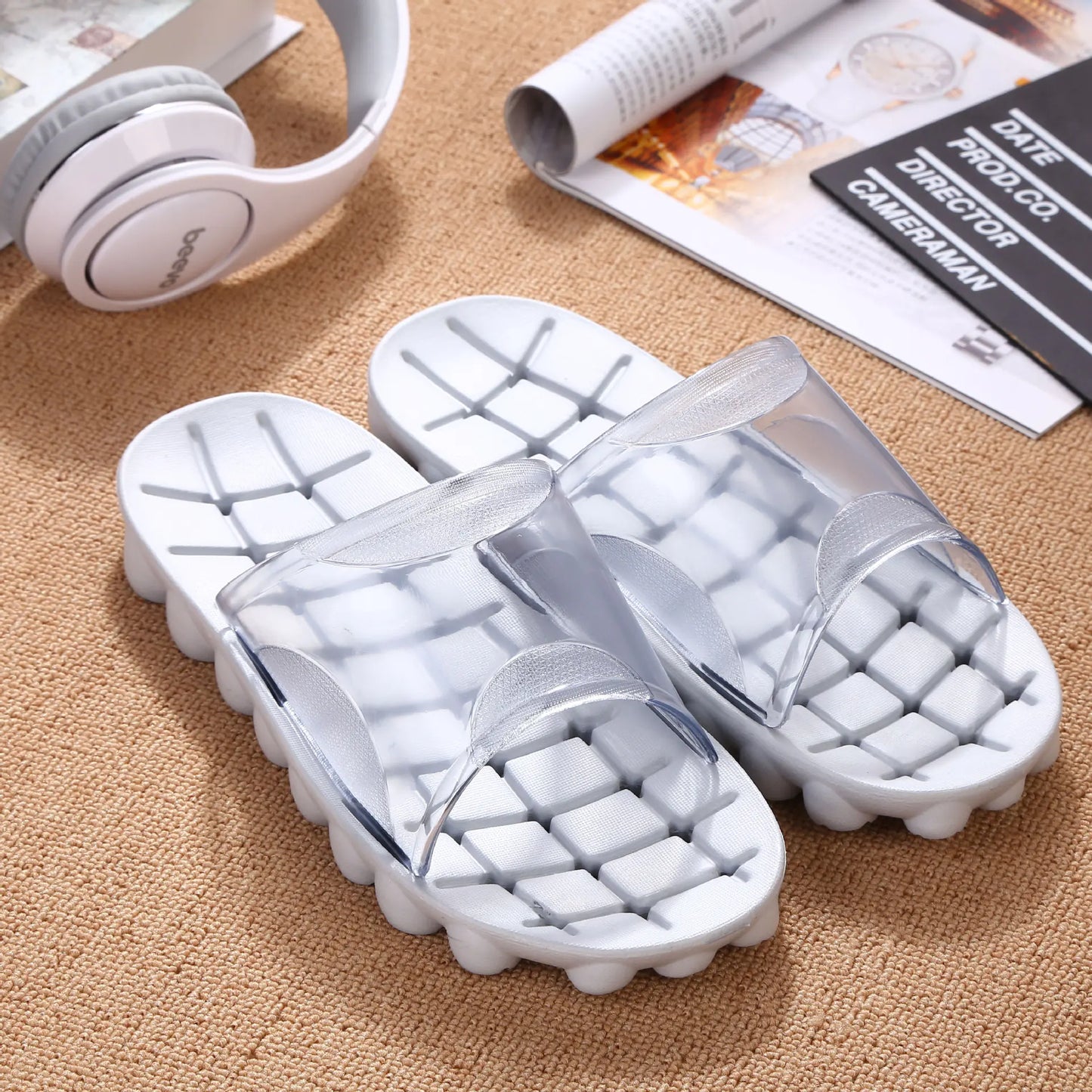 Summer Non-Slip Bathroom Slippers