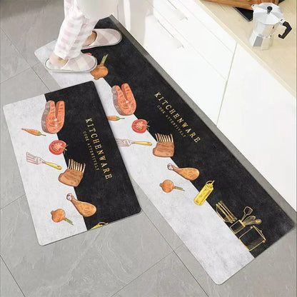 Modern Simple Kitchen Floor Mats