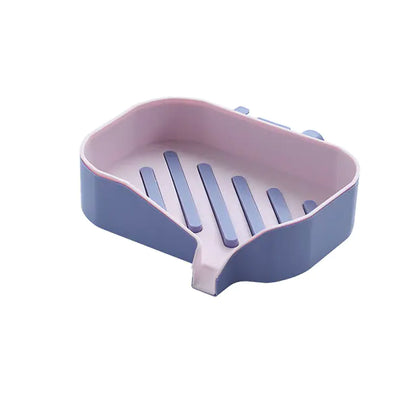 Multifunctional Drain Soap Box with Hook for Bathroom