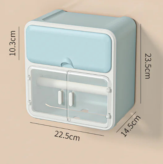 Luxury Wall-Mounted Paper Towel Holder for Bathroom