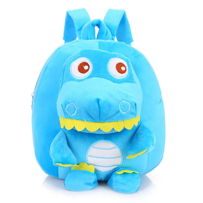 Plush Cartoon Baby Backpack