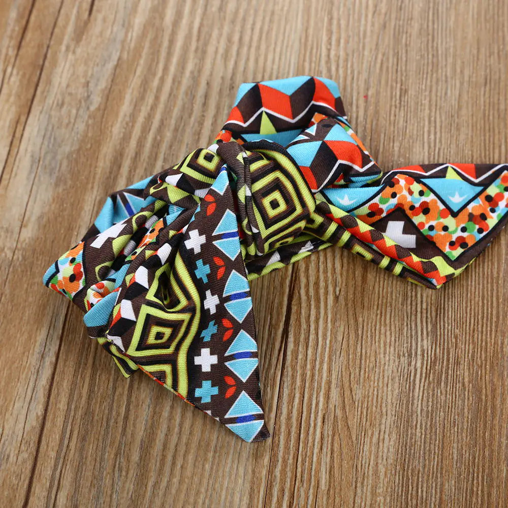 Kids' Cartoon Print 3-Piece Set for Fall and Thanksgiving