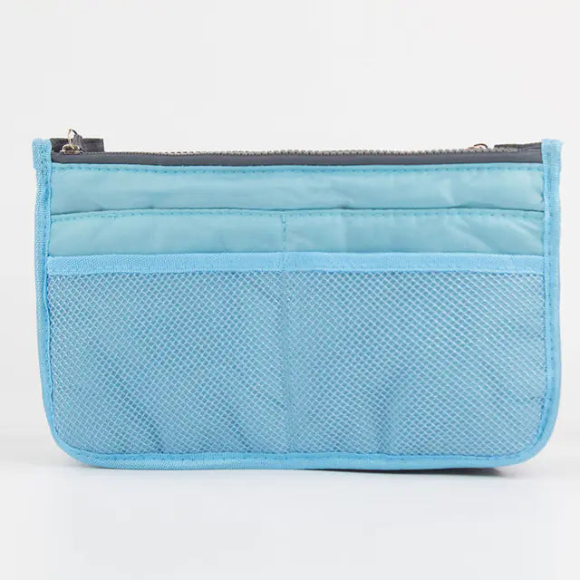 Double Zipper Makeup and Toiletry Storage Bag