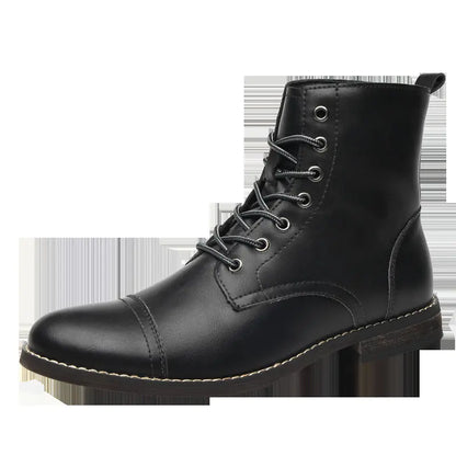 High-Top Outdoor Ski Boots for Adventure