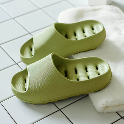 Thick-Soled Non-Slip Bathroom Sandals for Couples
