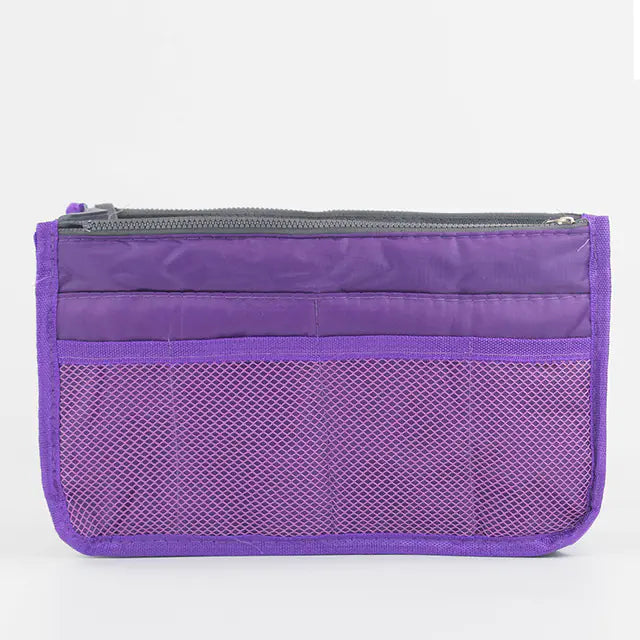 Double Zipper Makeup and Toiletry Storage Bag