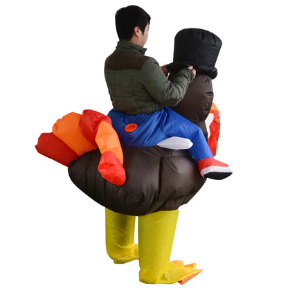 Inflatable Turkey Costume for Christmas and Thanksgiving
