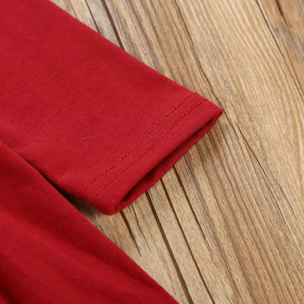 Kids' Cartoon Print 3-Piece Set for Fall and Thanksgiving