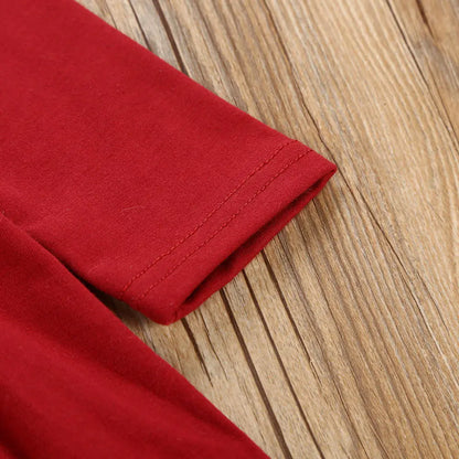 Kids' Cartoon Print 3-Piece Set for Fall and Thanksgiving