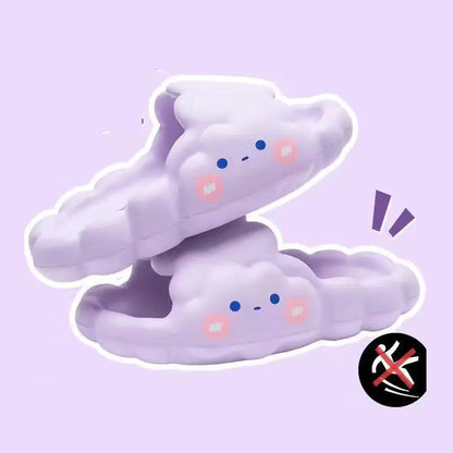 Cloud Slippers for Home Bathroom Bathing Use