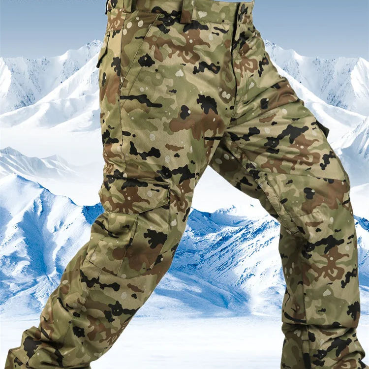 Warm Thickened Loose Version Ski Pants